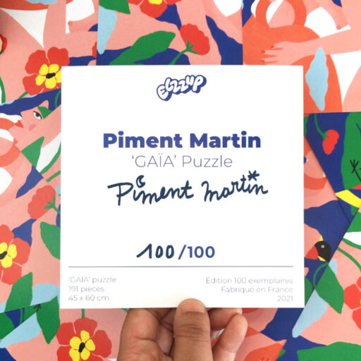 Carte Piment Martin
